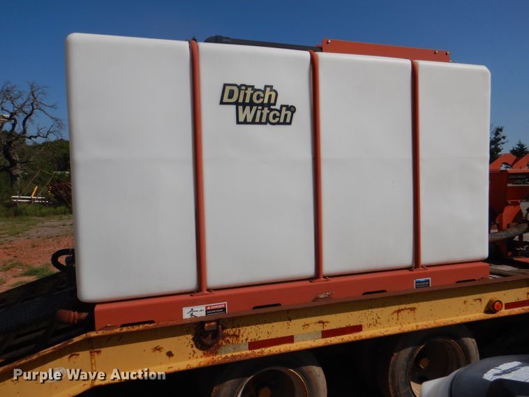 image for item DG1712 2000 Belshe  flatbed trailer with mud mixer