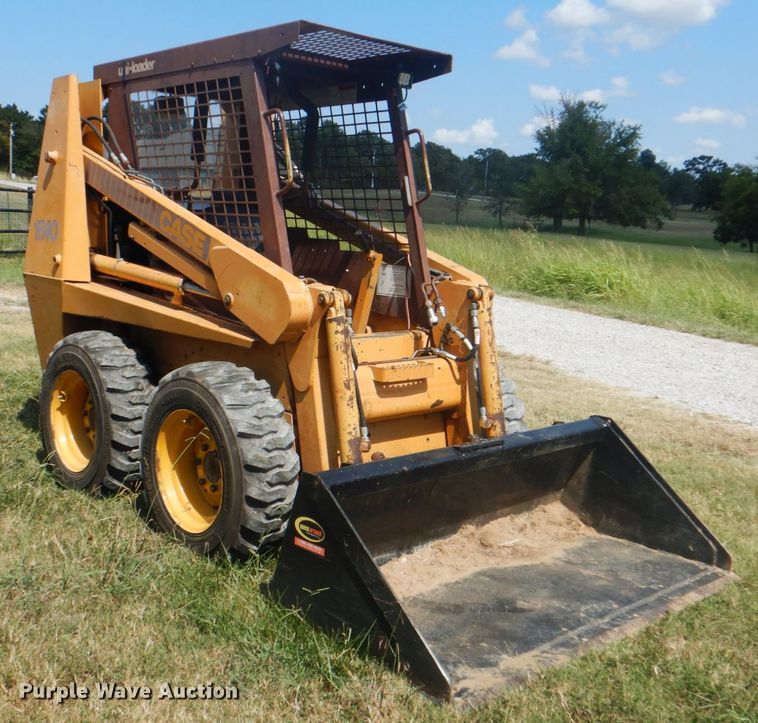 image for item DG1723 1994 Case 1840  skid steer loader