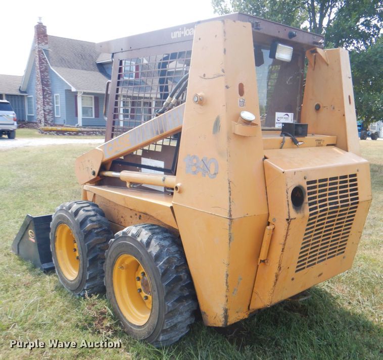 image for item DG1723 1994 Case 1840  skid steer loader