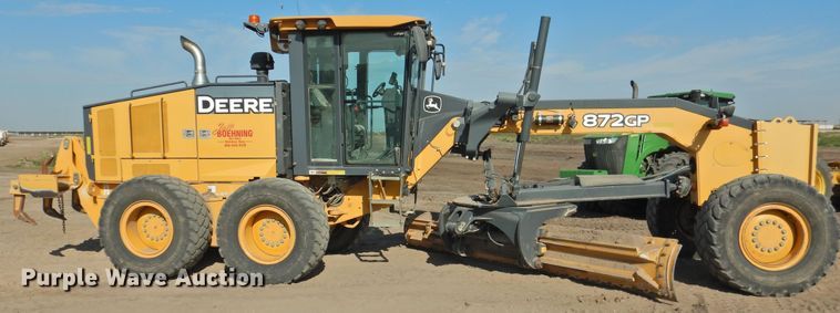 image for item DK2446 2012 John Deere 872GP  motor grader