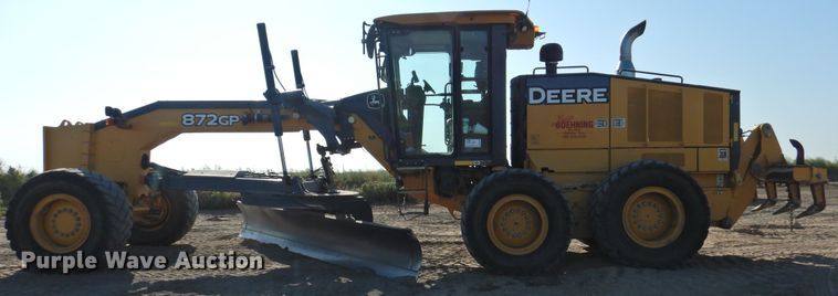 image for item DK2446 2012 John Deere 872GP  motor grader