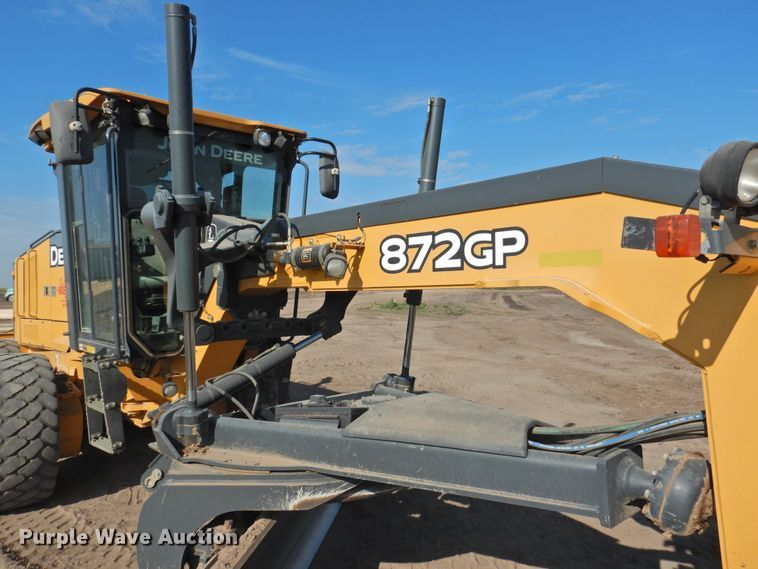 image for item DK2446 2012 John Deere 872GP  motor grader