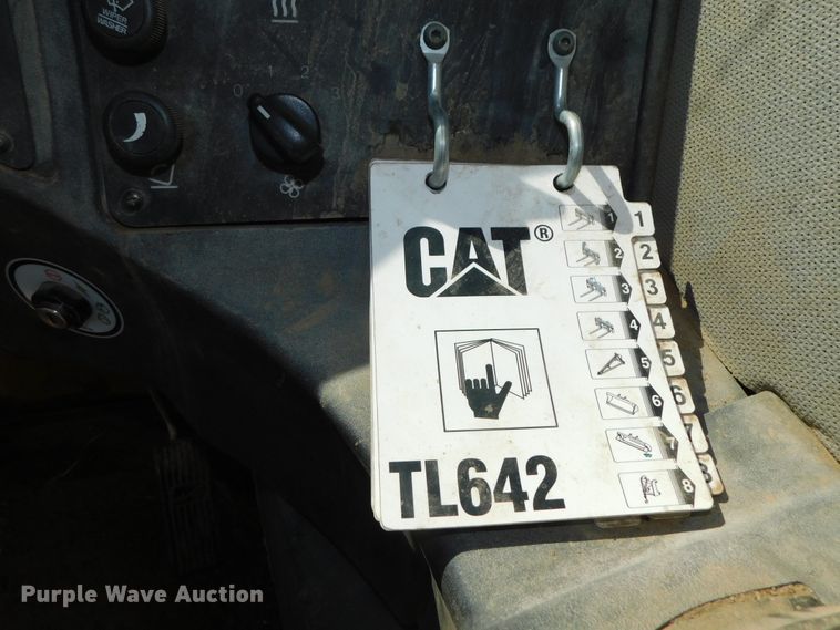 image for item DK8653 2012 Caterpillar TL642  telehandler
