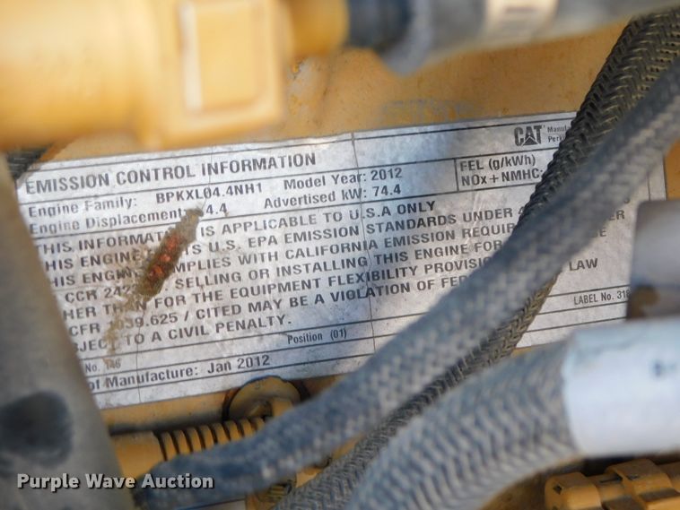 image for item DK8653 2012 Caterpillar TL642  telehandler