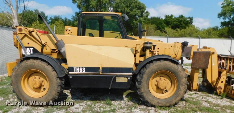 image for item DK8654 1996 Caterpillar TH63  telehandler