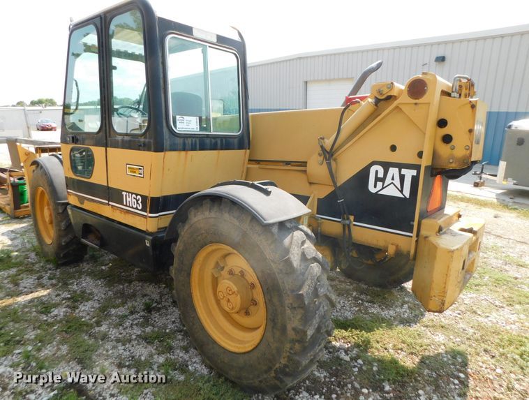 image for item DK8654 1996 Caterpillar TH63  telehandler