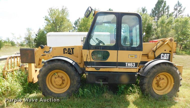 image for item DK8654 1996 Caterpillar TH63  telehandler