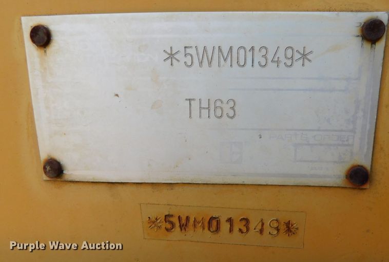 image for item DK8654 1996 Caterpillar TH63  telehandler