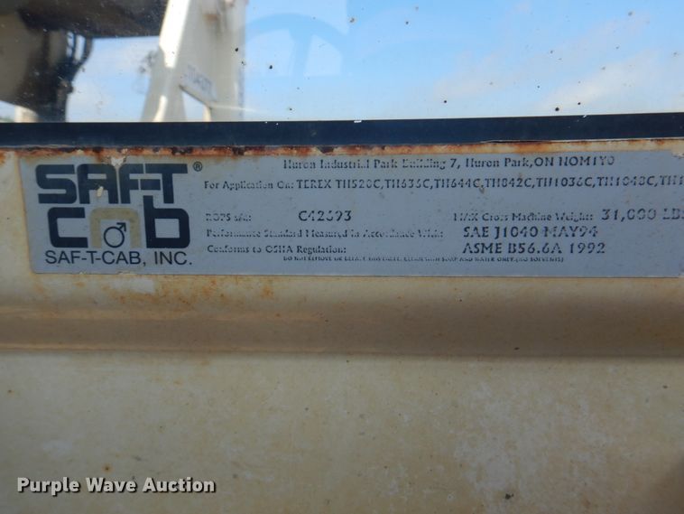 image for item DL0123 Terex TH644C  telehandler