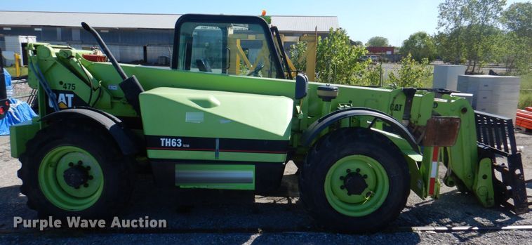image for item DL0132 1996 Caterpillar TH63  telehandler