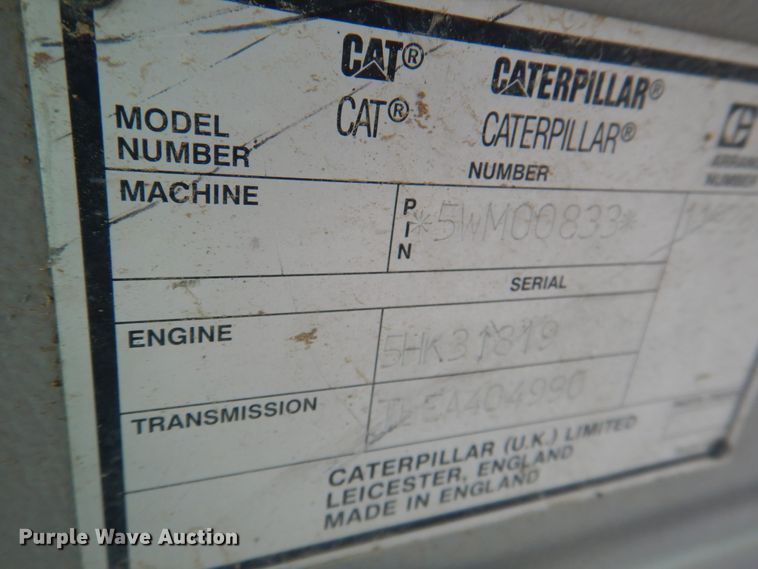 image for item DL0132 1996 Caterpillar TH63  telehandler