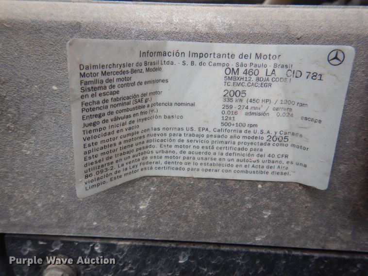 image for item DL8144 2007 Freightliner Classic  rollback truck