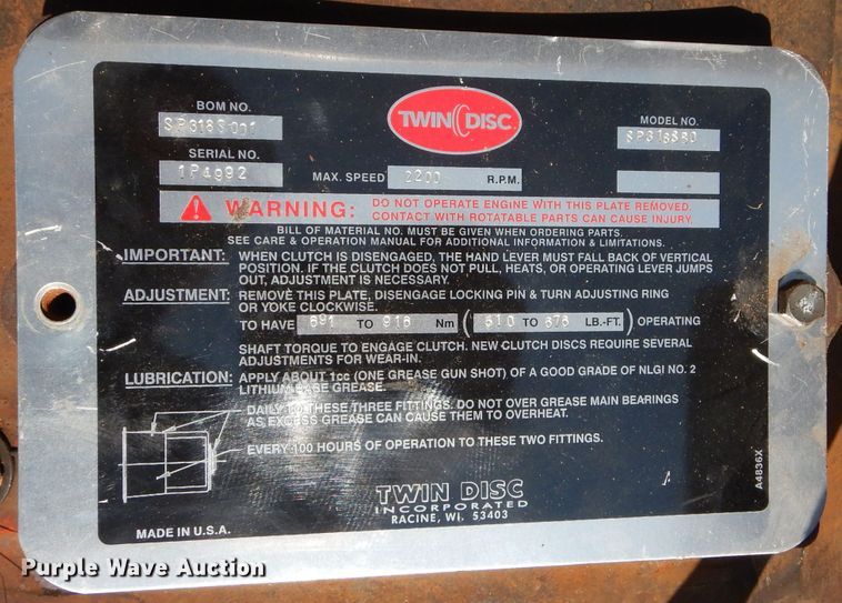 image for item DM0622 2002 Bandit 3680  horizontal grinder