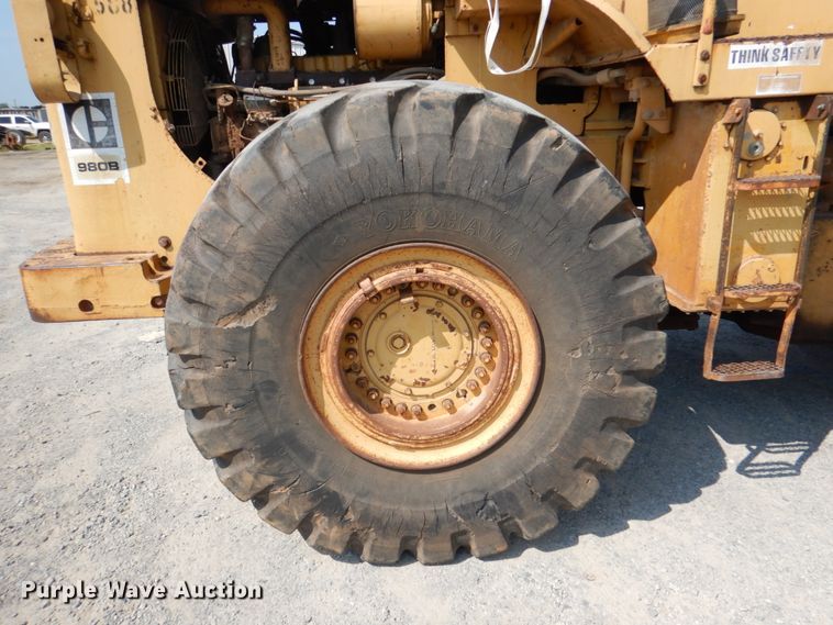 image for item DM3934 1976 Caterpillar 980B  wheel loader