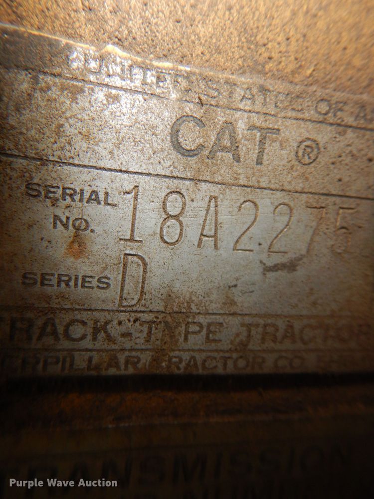 image for item DM5275 Caterpillar D9D  dozer