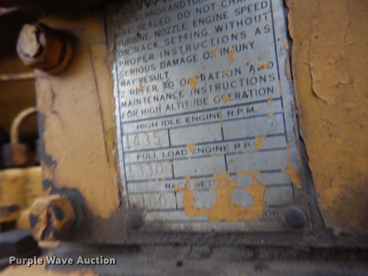 image for item DM5278 1962 Caterpillar D9G  dozer