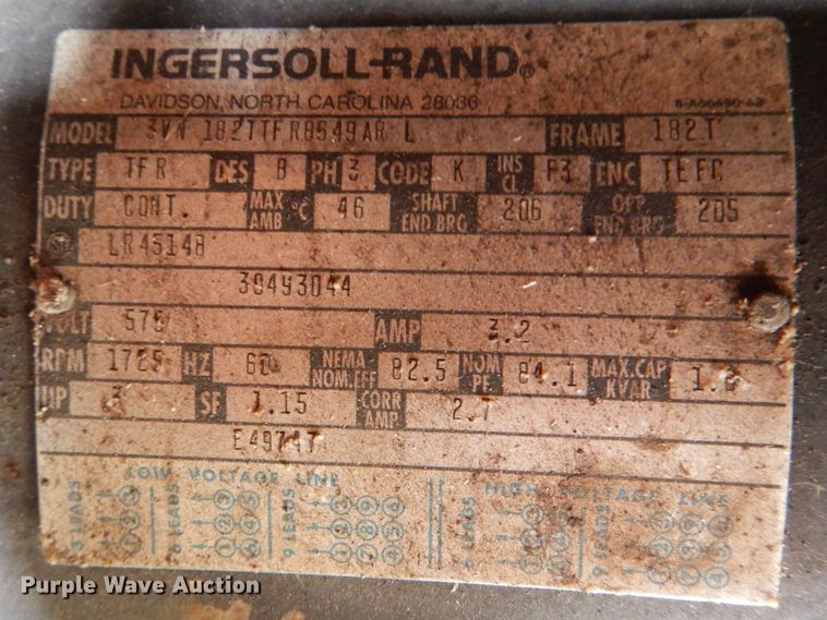 image for item DM6425 Ingersoll Rand SSR-EPE50  air compressor