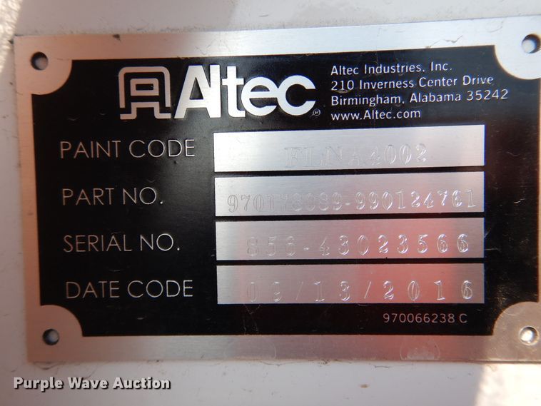 image for item DM6440 2016 Dodge Ram 5500HD  bucket truck