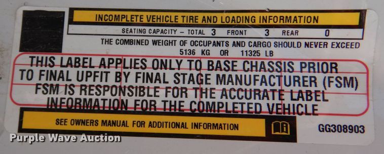 image for item DM6440 2016 Dodge Ram 5500HD  bucket truck