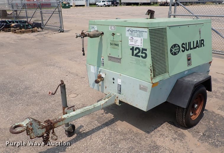 image for item DN1892 Sullair 125 DPQ KU  air compressor