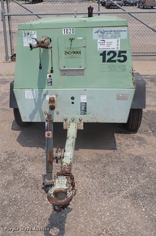 image for item DN1892 Sullair 125 DPQ KU  air compressor