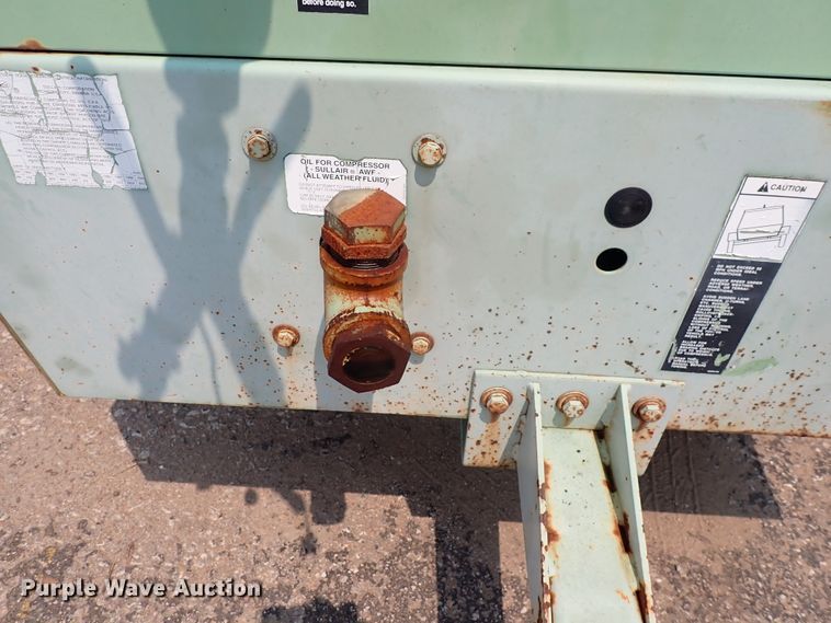 image for item DN1892 Sullair 125 DPQ KU  air compressor