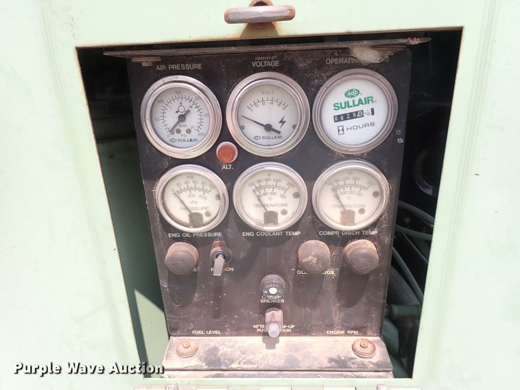 image for item DN1892 Sullair 125 DPQ KU  air compressor