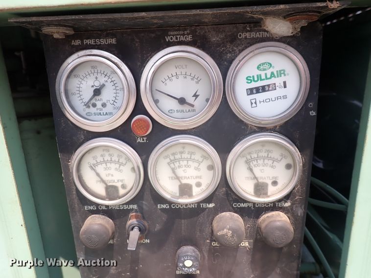 image for item DN1892 Sullair 125 DPQ KU  air compressor