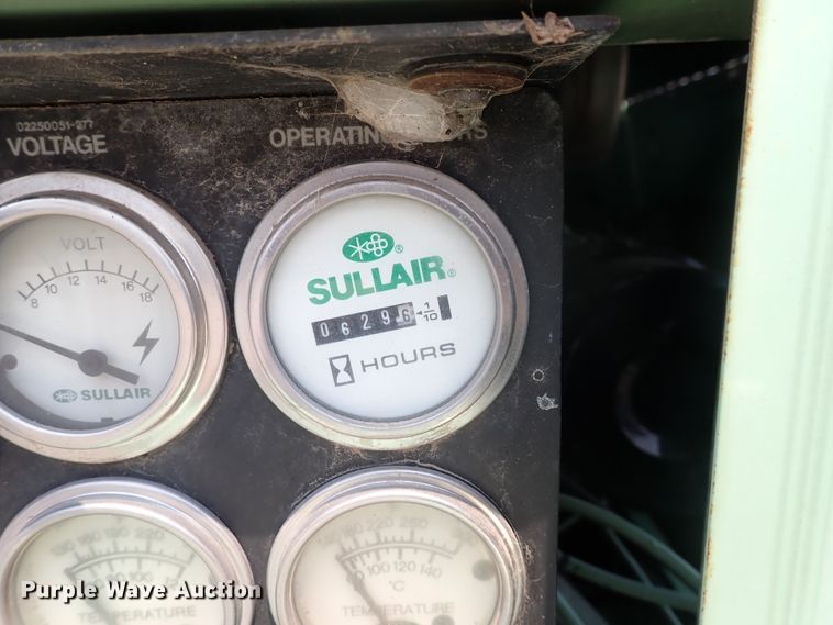 image for item DN1892 Sullair 125 DPQ KU  air compressor