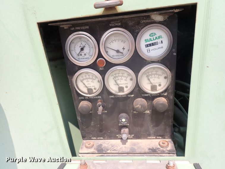 image for item DN1892 Sullair 125 DPQ KU  air compressor