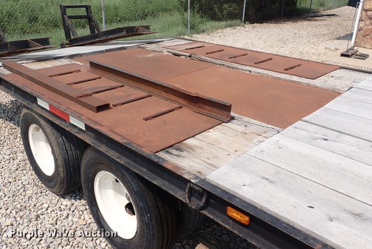 image for item DN1956 1995 Utility  equipment trailer