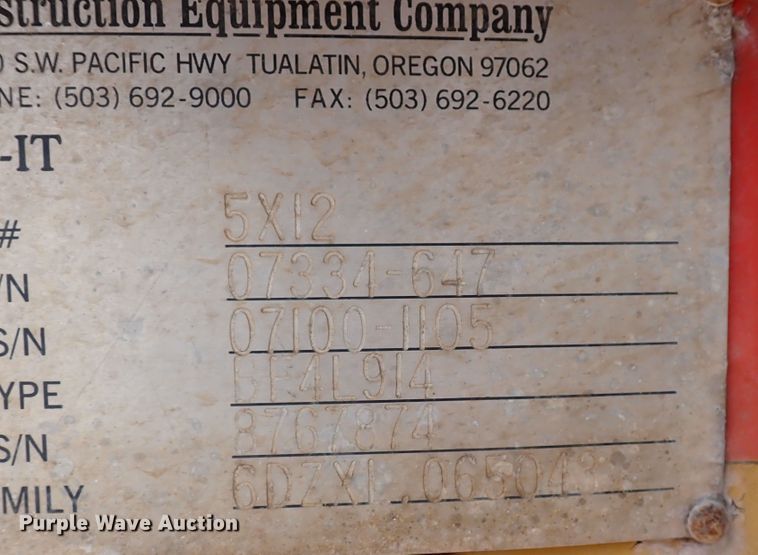 image for item DN1959 CEC Screen-It 5121  screening plant