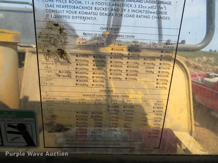 image for item DN5976 2005 Komatsu PC600LC-7  excavator