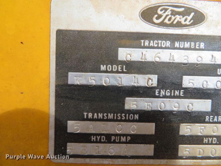 image for item DN5983 Ford K5014C  tractor