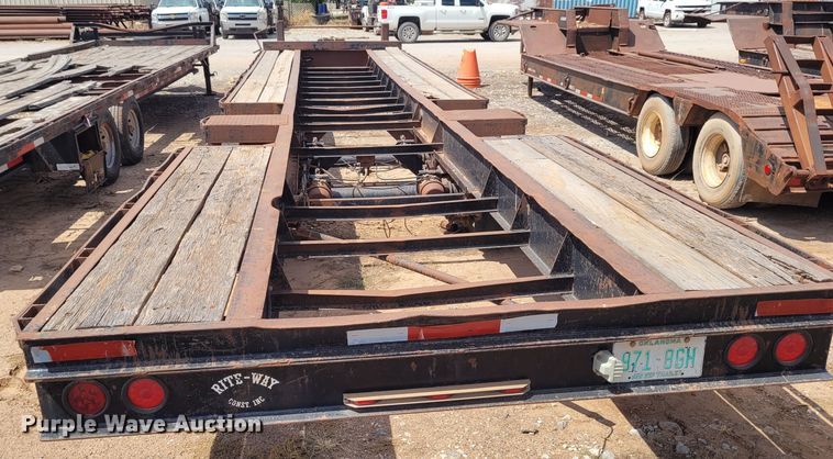 image for item FC9045 2006 Shop built equipment trailer