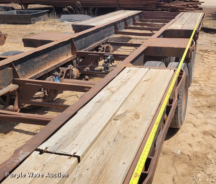 image for item FC9045 2006 Shop built equipment trailer