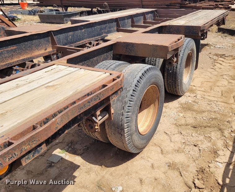 image for item FC9045 2006 Shop built equipment trailer