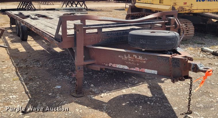 image for item FC9046 2001 Childers  equipment trailer