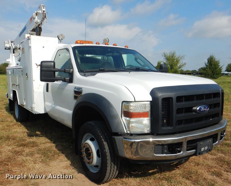 image for item HT9405 2008 Ford F550 Super Duty XL  utility / service truck