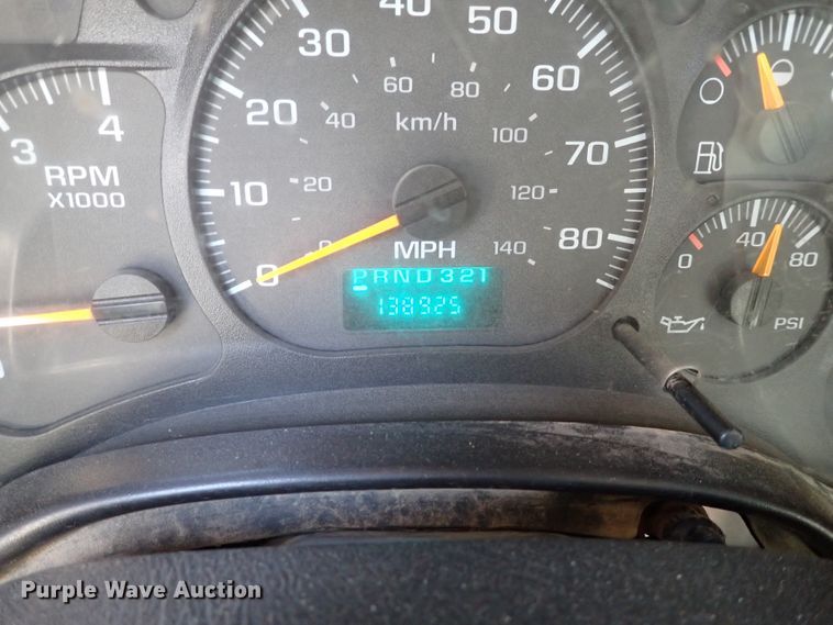 image for item IN9592 2005 Chevrolet C4500  flatbed truck