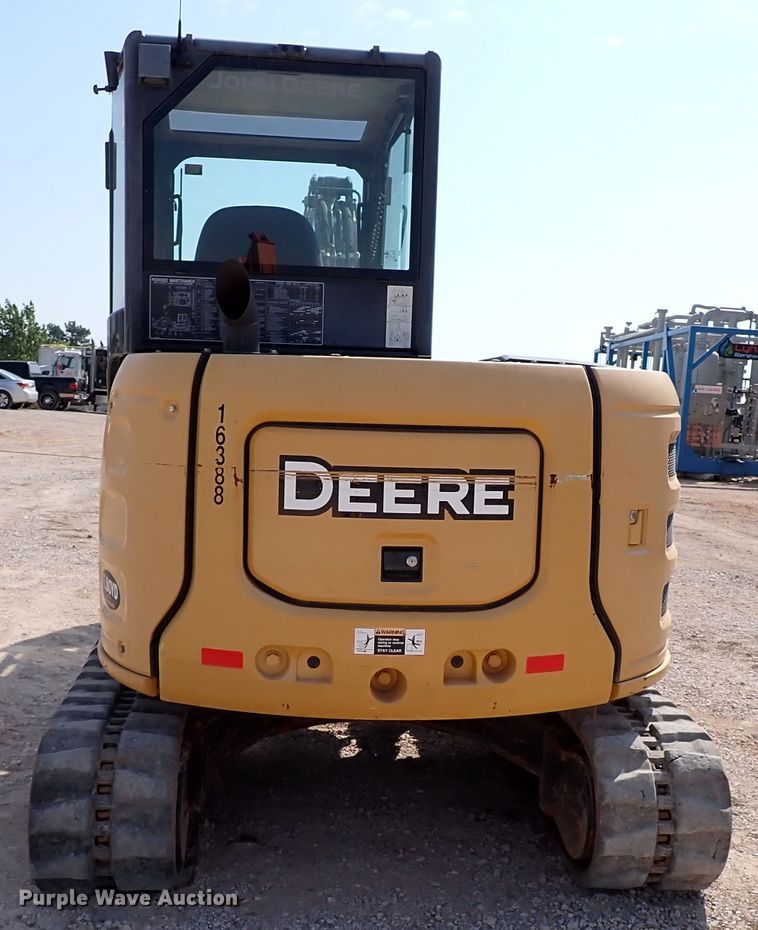 image for item IN9611 2016 John Deere 60G  mini excavator