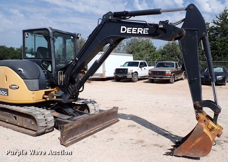 image for item IN9611 2016 John Deere 60G  mini excavator
