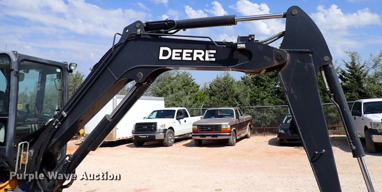 image for item IN9611 2016 John Deere 60G  mini excavator