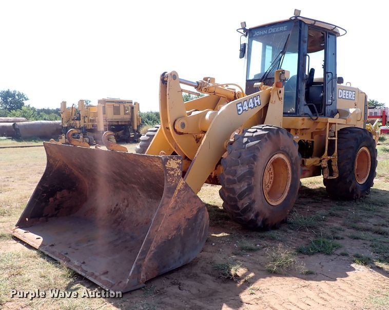 image for item IN9640 1998 John Deere 544H  wheel loader