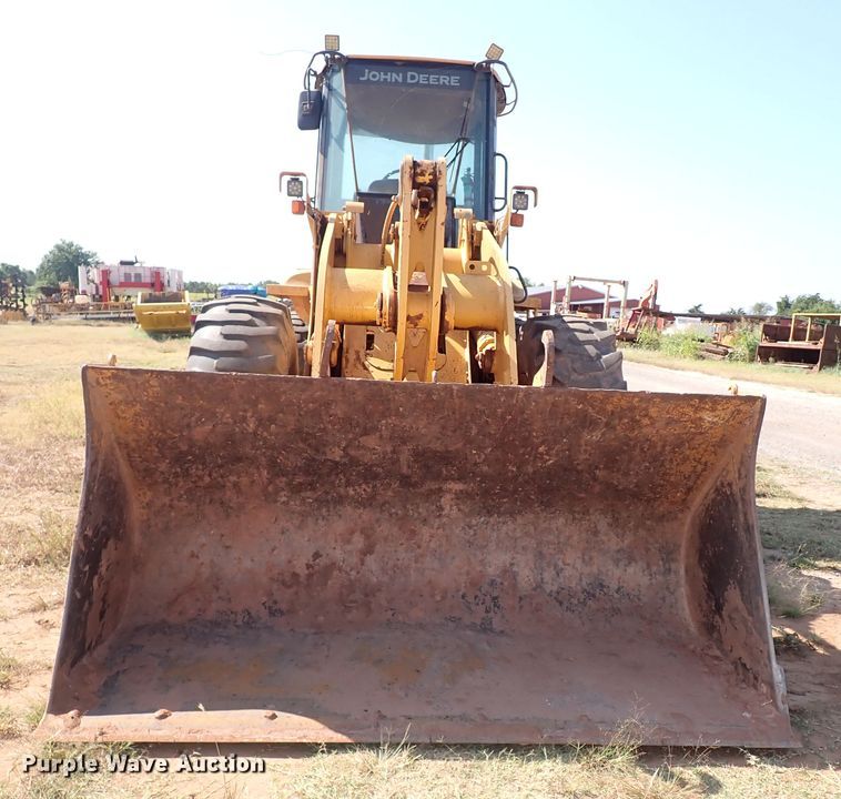image for item IN9640 1998 John Deere 544H  wheel loader