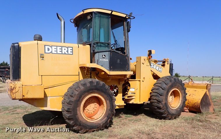 image for item IN9640 1998 John Deere 544H  wheel loader