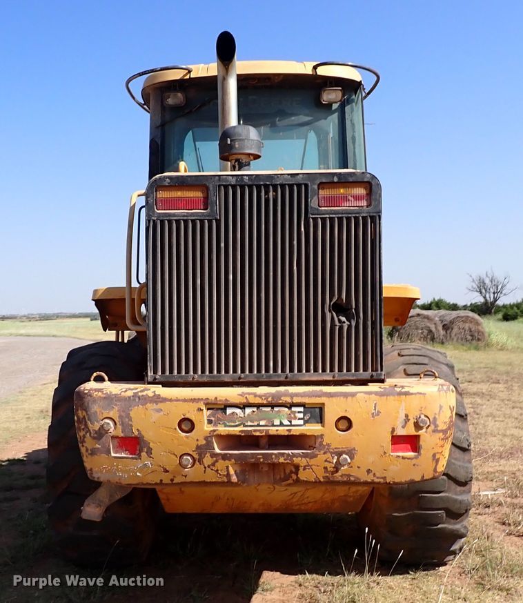 image for item IN9640 1998 John Deere 544H  wheel loader
