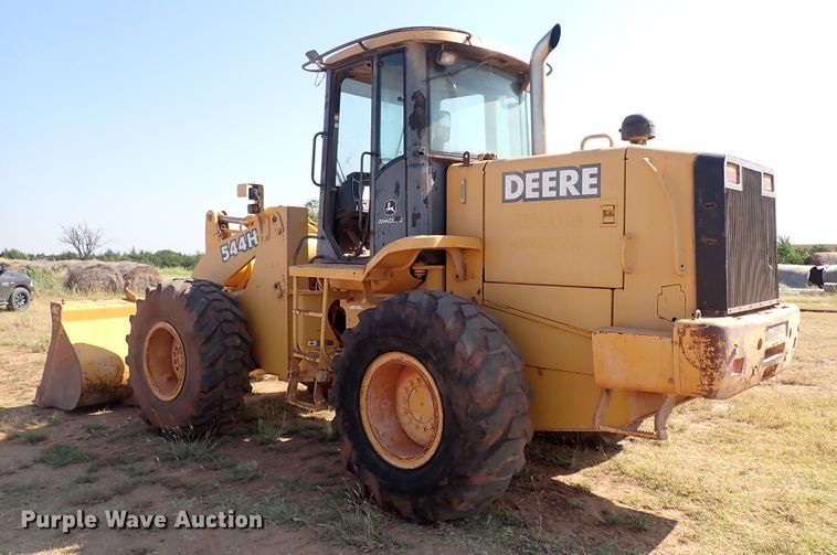 image for item IN9640 1998 John Deere 544H  wheel loader