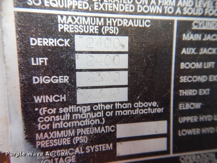 image for item IN9969 1998 Bombardier Muskeg  track carrier with digger derrick