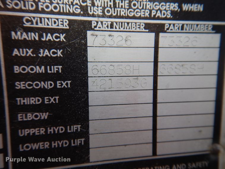 image for item IN9969 1998 Bombardier Muskeg  track carrier with digger derrick